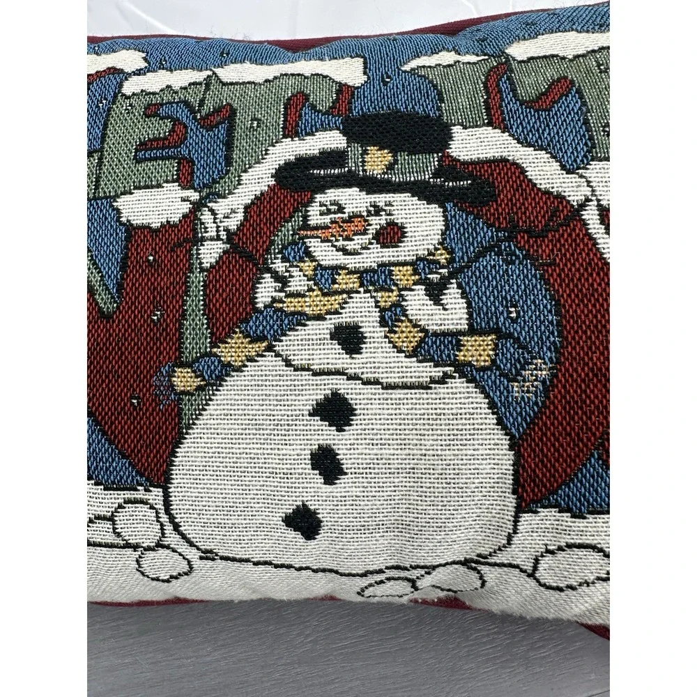 Christmas Accent Throw Pillow Let It Snowman‎ Snow Holiday Christmas Decor
